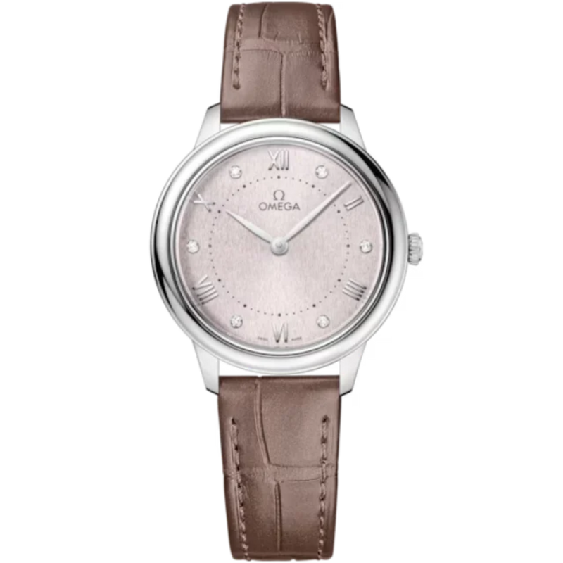 DE VILLE PRESTIGE 30 MM STAINLESS STEEL WITH SILVER DIAL - Omega