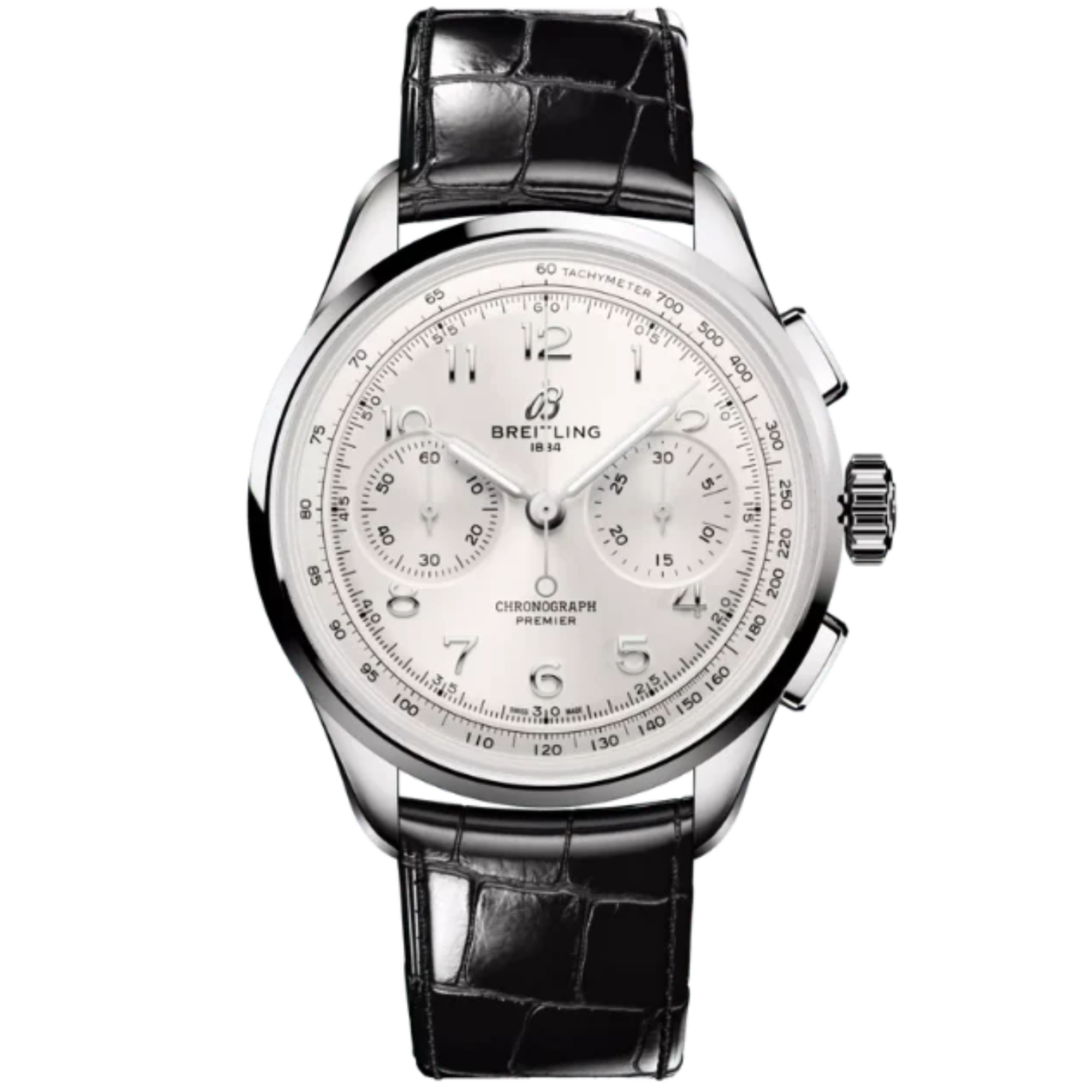 PREMIER B09 CHRONOGRAPH 40 MM STAINLESS STEEL WITH SILVER DIAL - Breitling