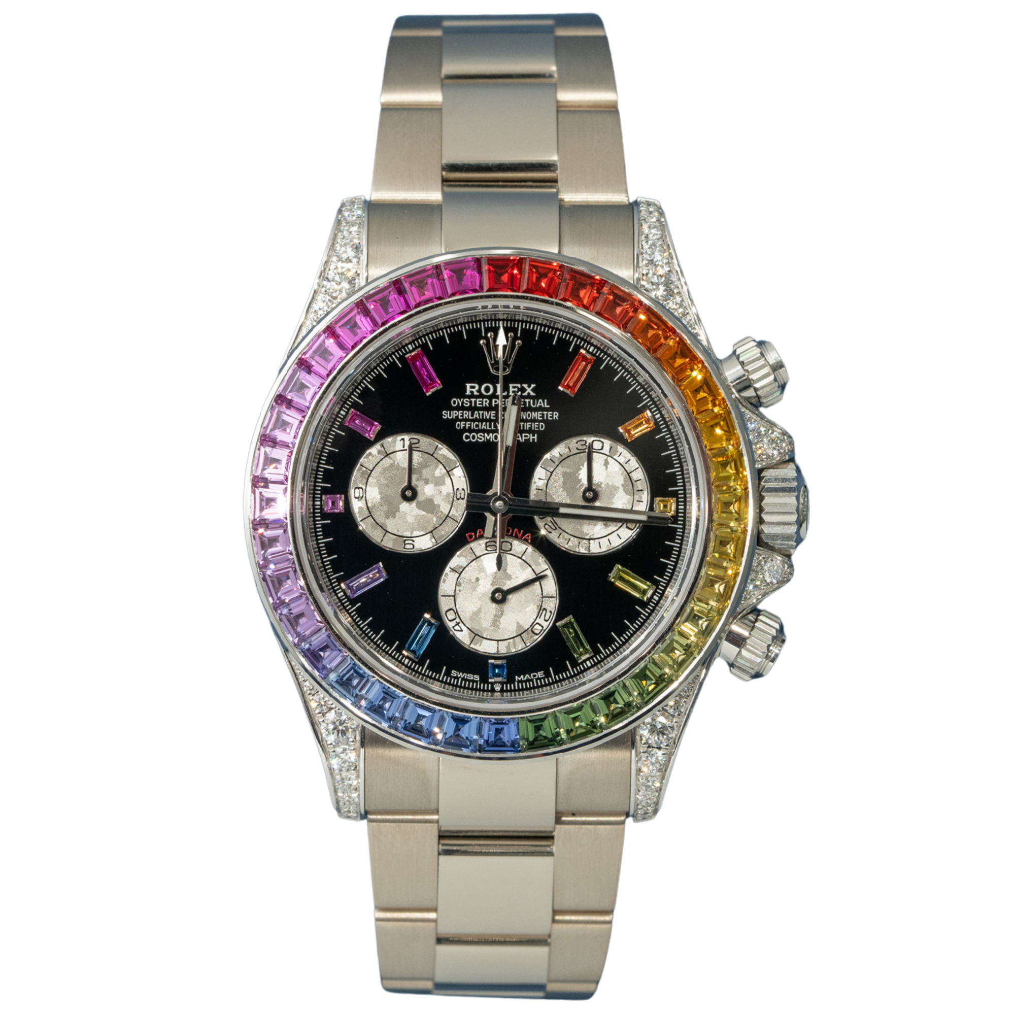 Rolex Daytona Ref. 126599RBOW White Gold Rainbow - Rolex