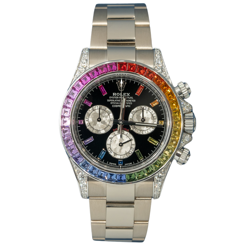 Rolex Daytona Ref. 126599RBOW White Gold Rainbow - Rolex