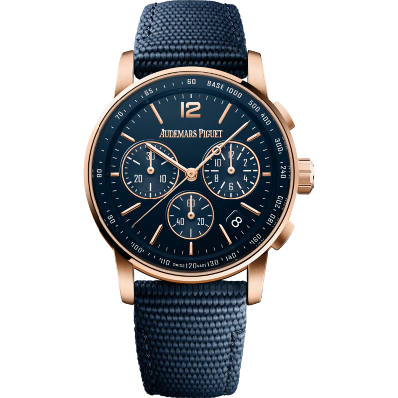 Audemars Piguet Code 11.59 Ref. 26393OR.OO.A027KB.01 41mm Rose Gold Blue Dial - Audemars Piguet