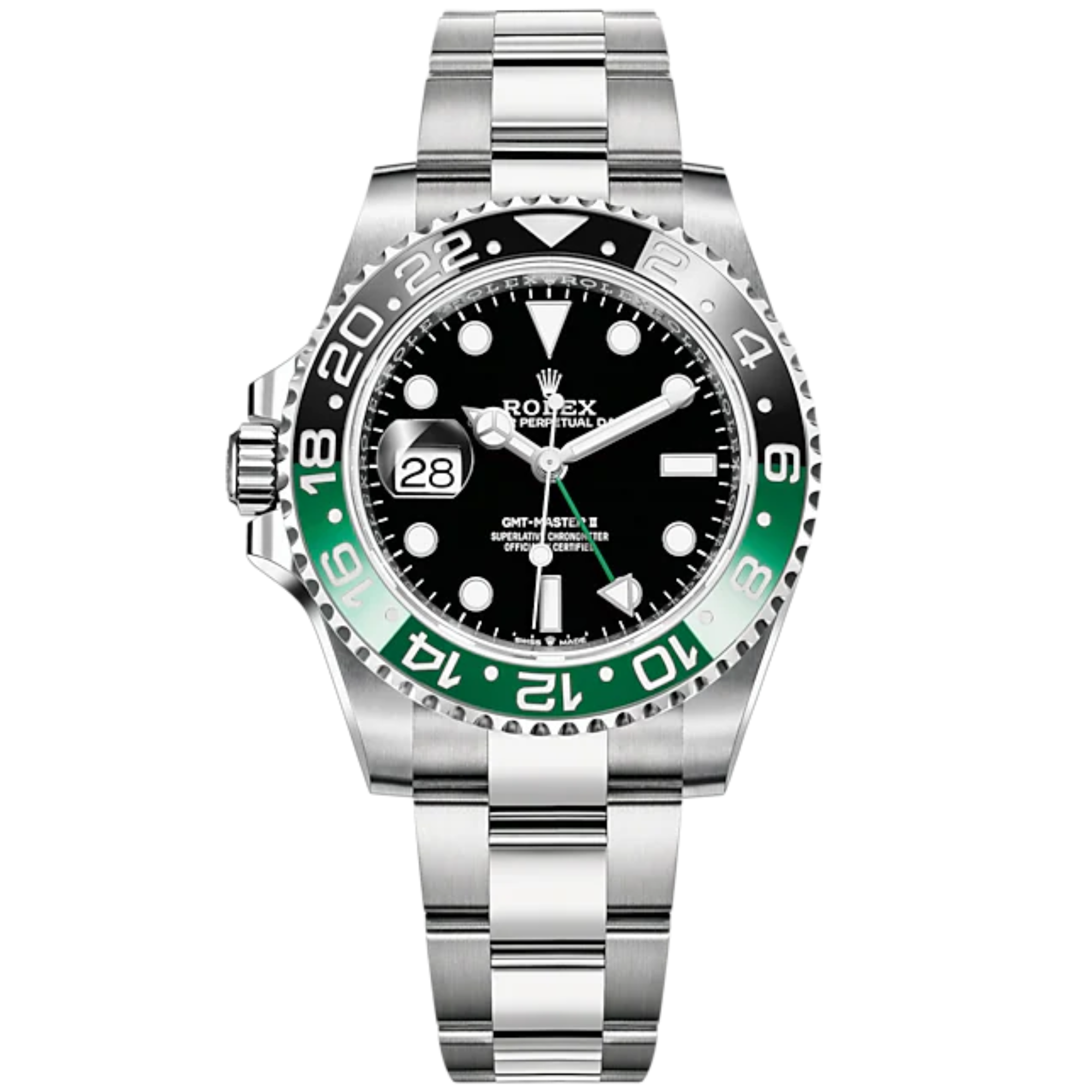 Rolex GMT-Master II Ref. 126720VTNR 40mm Sprite in Oyster Bracelet - Rolex