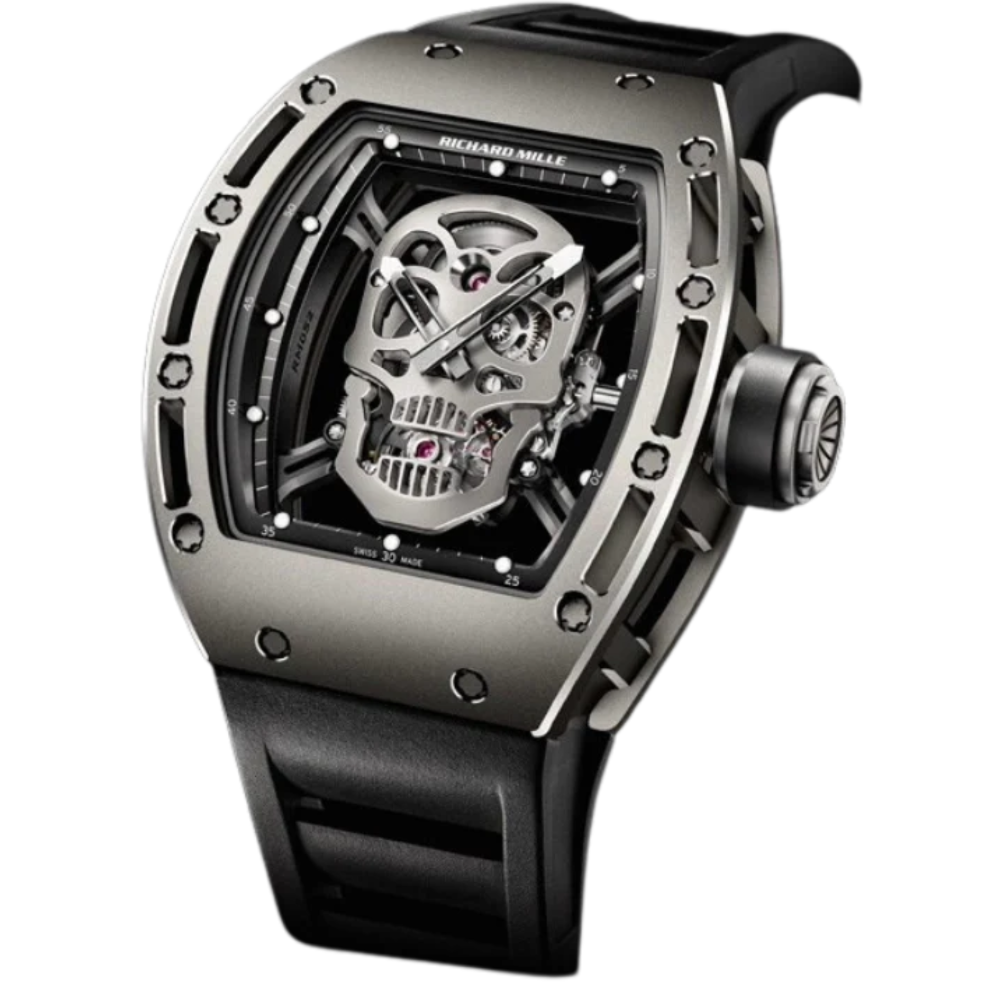 RM052 Black TZP Skull Tourbillon - Richard Mille