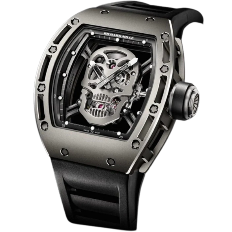 RM052 Black TZP Skull Tourbillon - Richard Mille