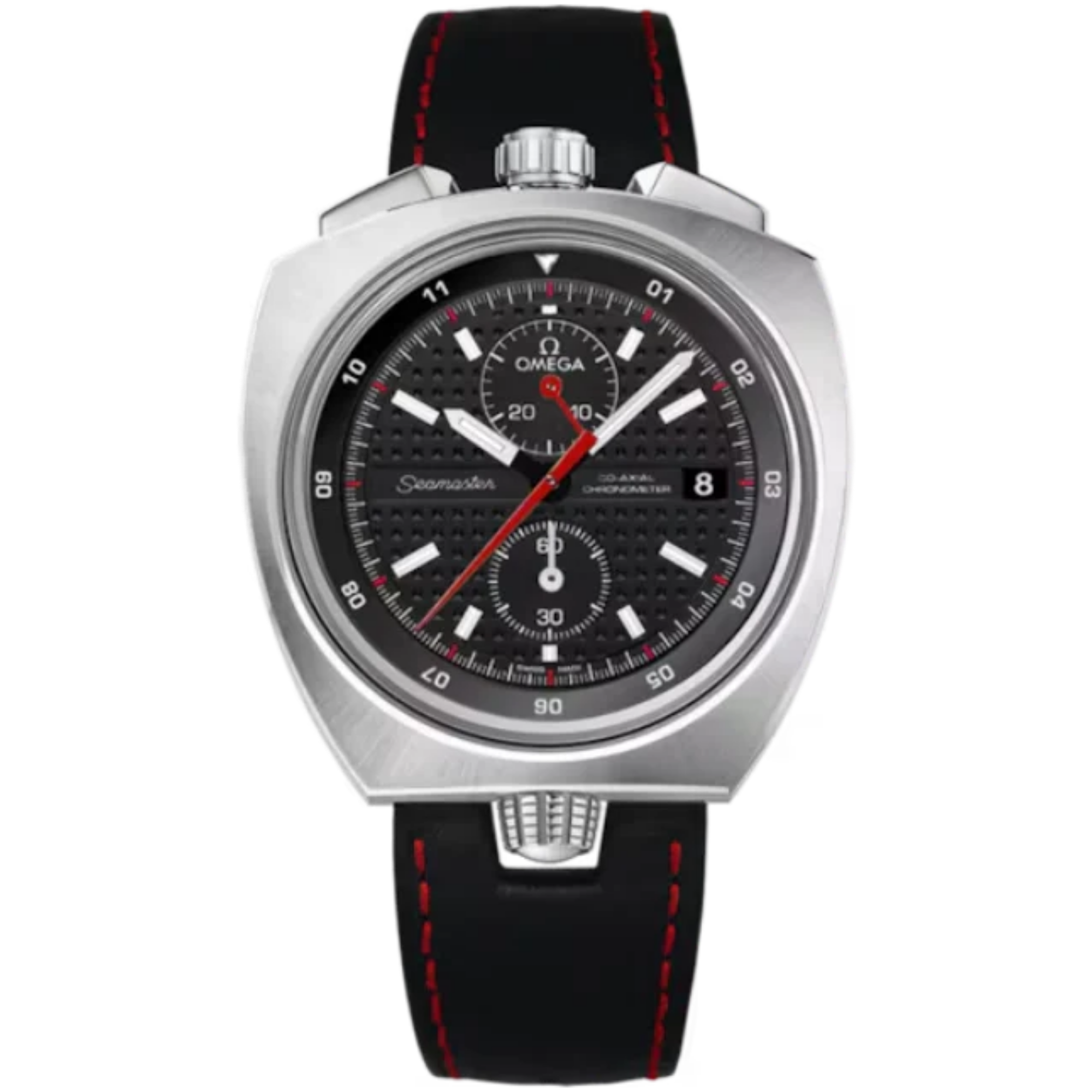 SEAMASTER BULLHEAD 43 MM STAINLESS STEEL WITH BLACK DIAL - Omega
