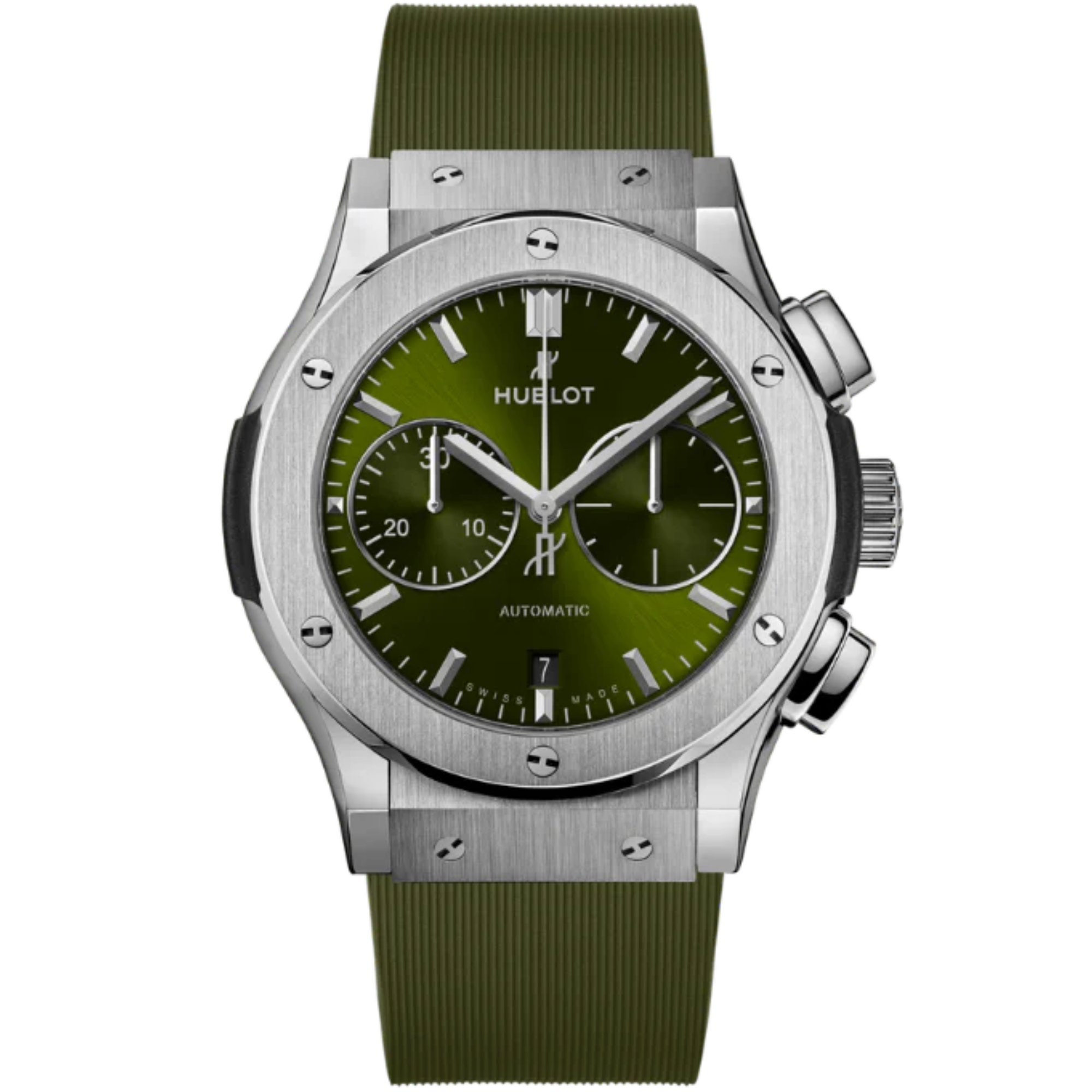 CLASSIC FUSION 45MM CHRONOGRAPH TITANIUM GREEN - Hublot