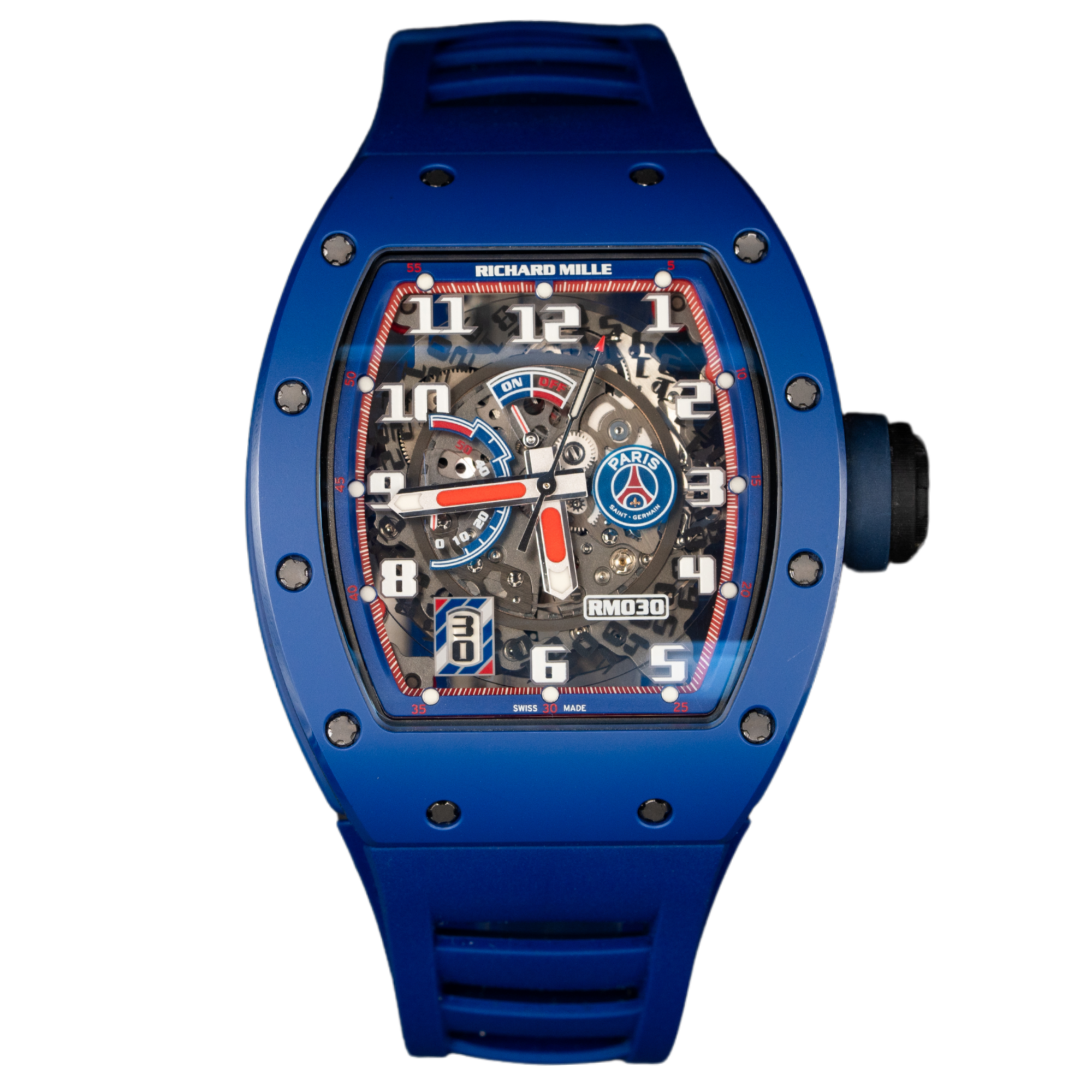 Richard Mille RM030 PSG Blue Ceramic "Paris Saint Germain" - Richard Mille