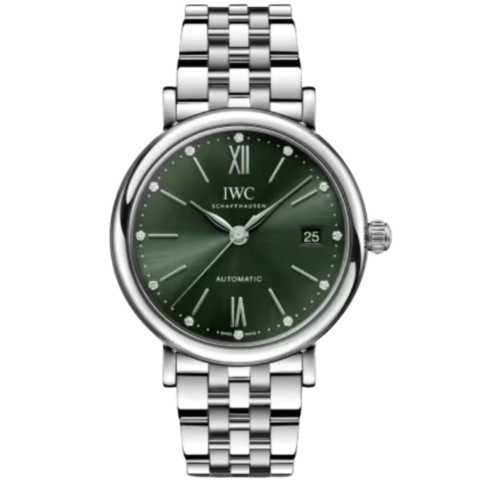 PORTOFINO AUTOMATIC 37 MM STAINLESS STEEL WITH GREEN DIAL - IWC