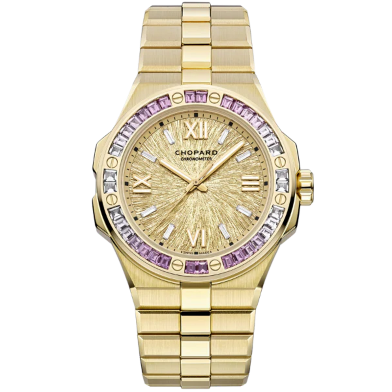 ALPINE EAGLE 41 MM ETHICAL YELLOW GOLD WITH YELLOW DIAL - Chopard
