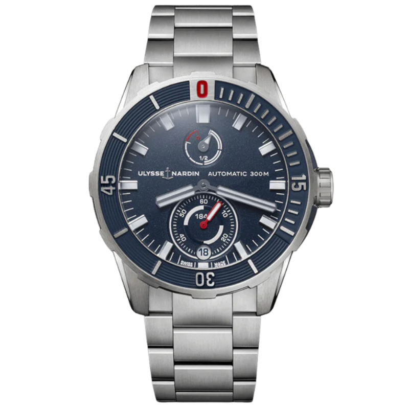 DIVER 44 MM TITANIUM WITH BLUE DIAL - Ulysse Nardin