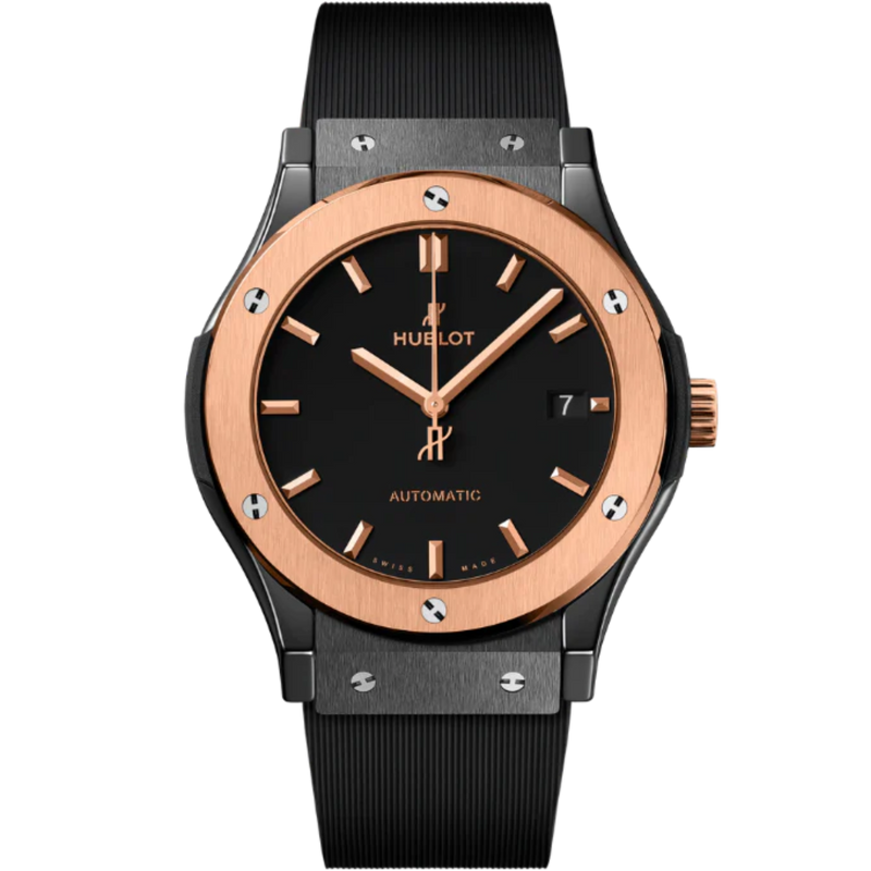 CLASSIC FUSION 3-HANDS 38MM CERAMIC KING GOLD - Hublot