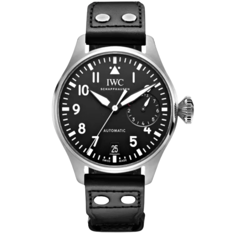 BIG PILOT’S WATCH 46 MM STAINLESS STEEL WITH BLACK DIAL - IWC