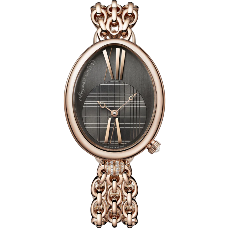 REINE DE NAPLES 8968 43 MM 18K ROSE GOLD WITH ANTHRACITE DIAL - Breguet