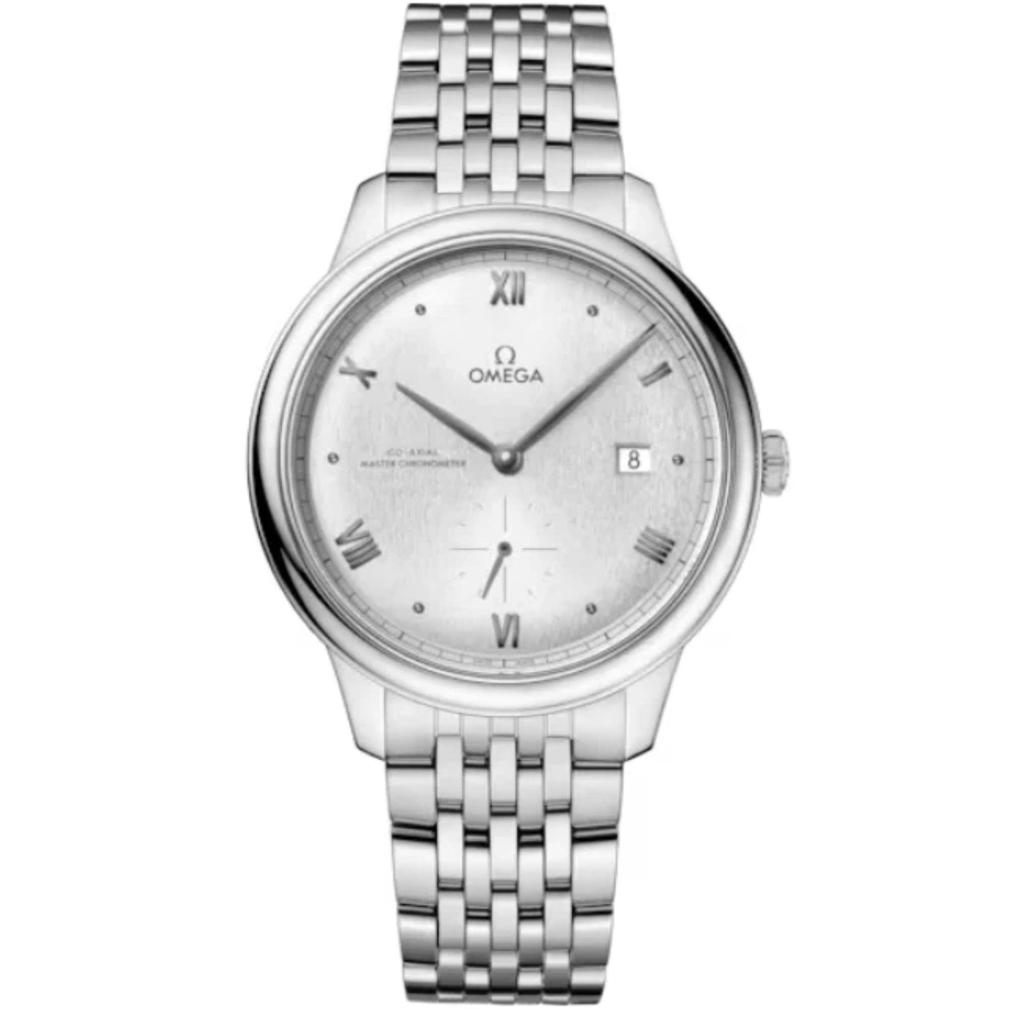 DE VILLE PRESTIGE 41 MM STAINLESS STEEL WITH SILVER DIAL - Omega