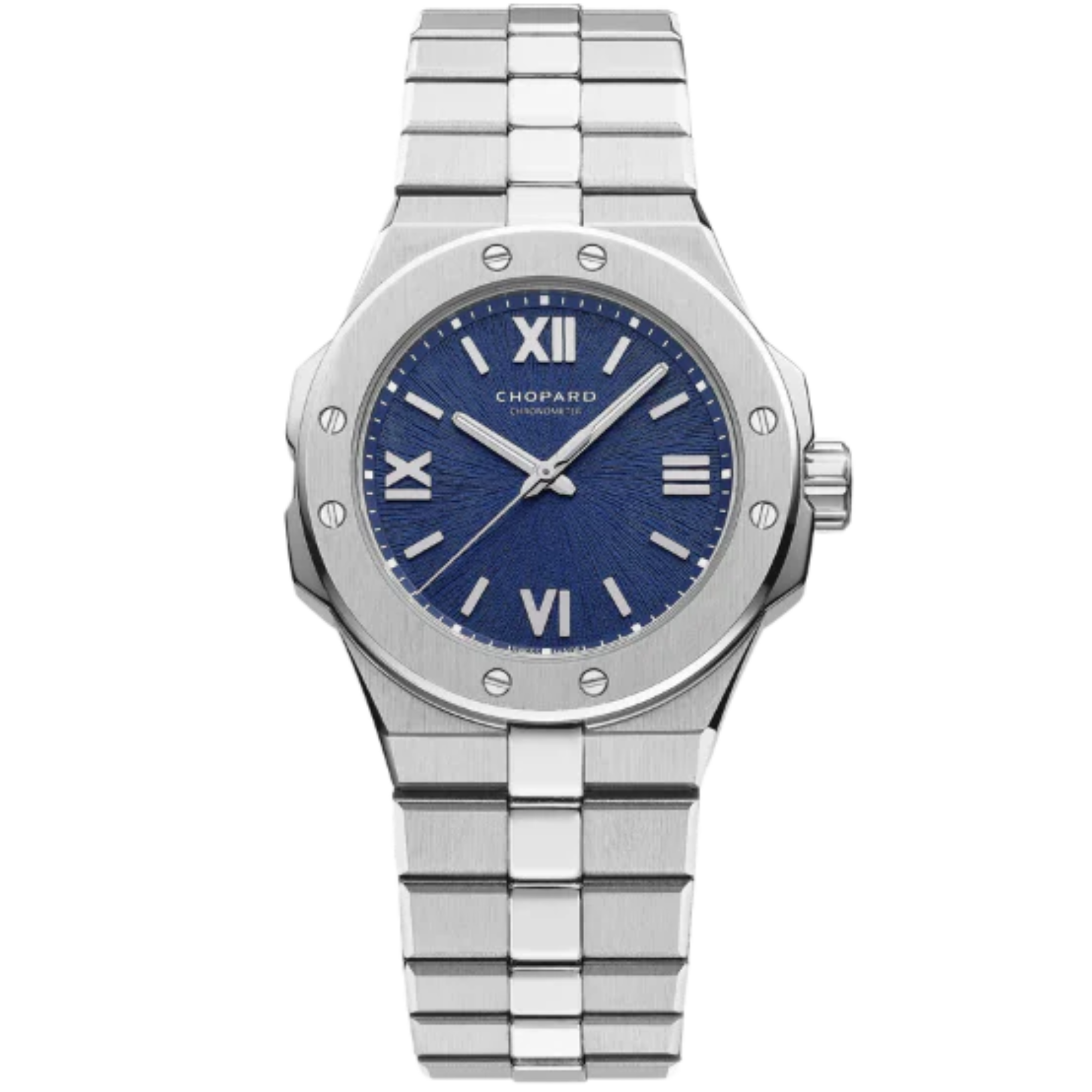 ALPINE EAGLE 33 MM LUCENT STEEL™ WITH BLUE DIAL - Chopard