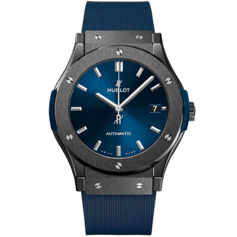 CLASSIC FUSION 3-HANDS 45MM CERAMIC BLUE - Hublot