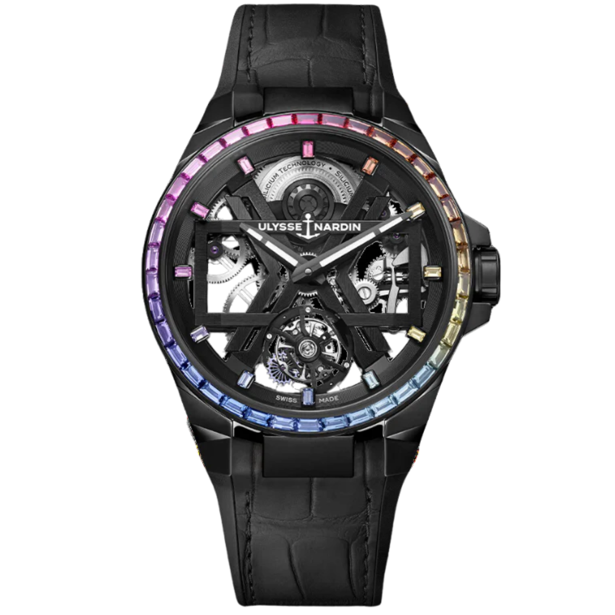 BLAST TOURBILLON 45 MM CERAMIC WITH OPENWORKED DIAL - Ulysse Nardin