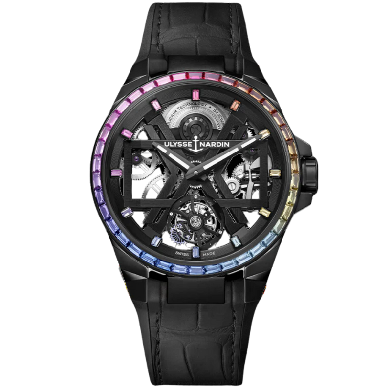 BLAST TOURBILLON 45 MM CERAMIC WITH OPENWORKED DIAL - Ulysse Nardin