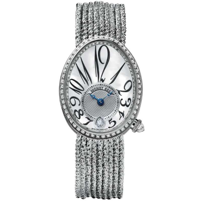 REINE DE NAPLES 8918 36 MM WHITE GOLD WITH MOTHER OF PEARL DIAL - Breguet