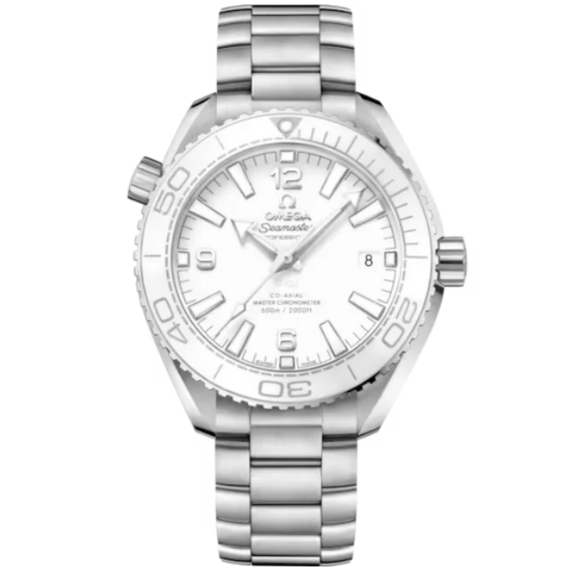 SEAMASTER PLANET OCEAN 600M 39 MM STAINLESS STEEL WITH WHITE DIAL - Omega