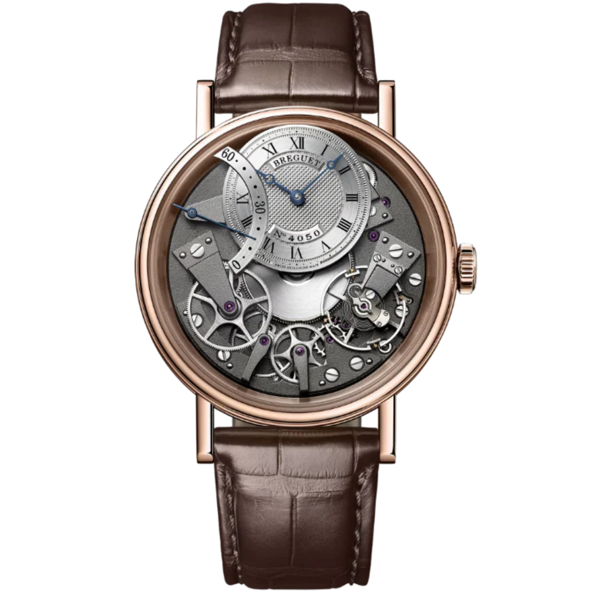 TRADITION 7097 40 MM ROSE GOLD WITH SILVER DIAL - Breguet