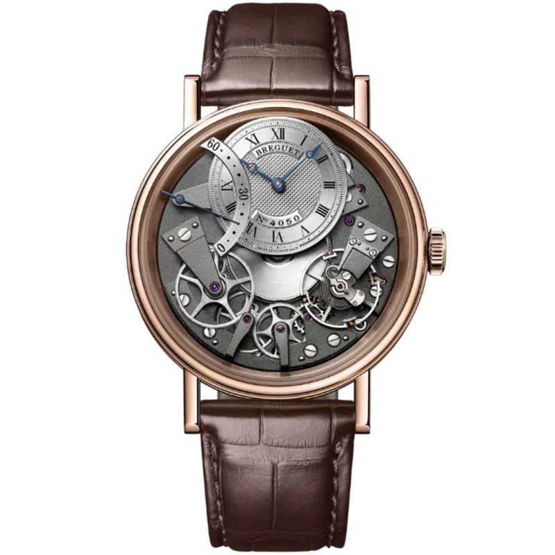 TRADITION 7097 40 MM ROSE GOLD WITH SILVER DIAL - Breguet