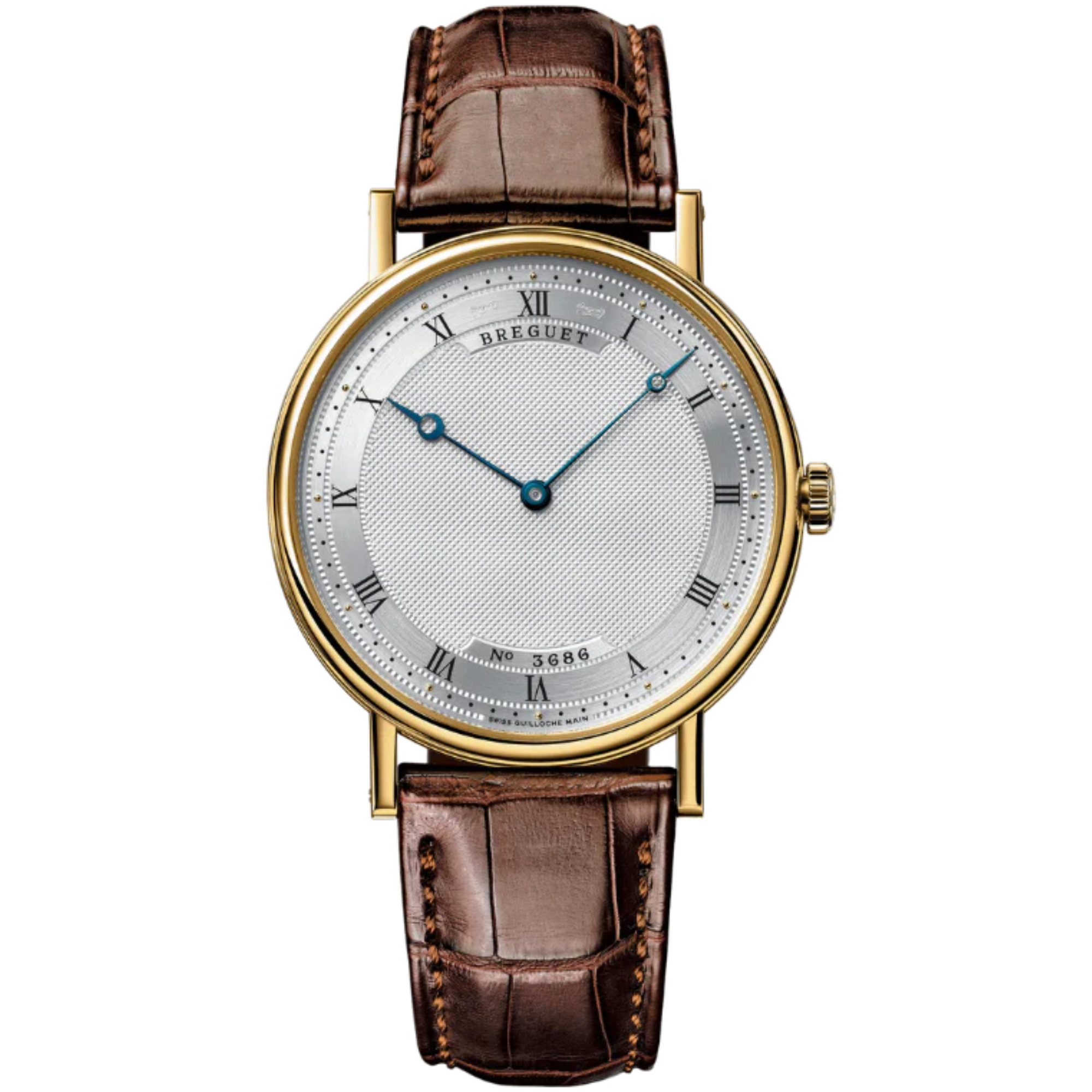 CLASSIQUE 5157 38 MM YELLOW GOLD WITH SILVER DIAL - Breguet