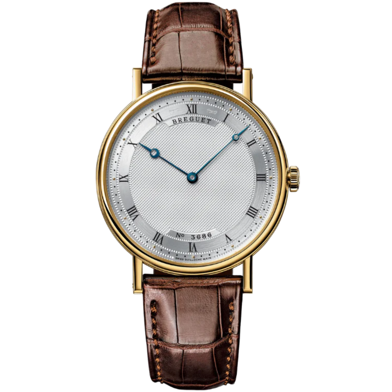 CLASSIQUE 5157 38 MM YELLOW GOLD WITH SILVER DIAL - Breguet