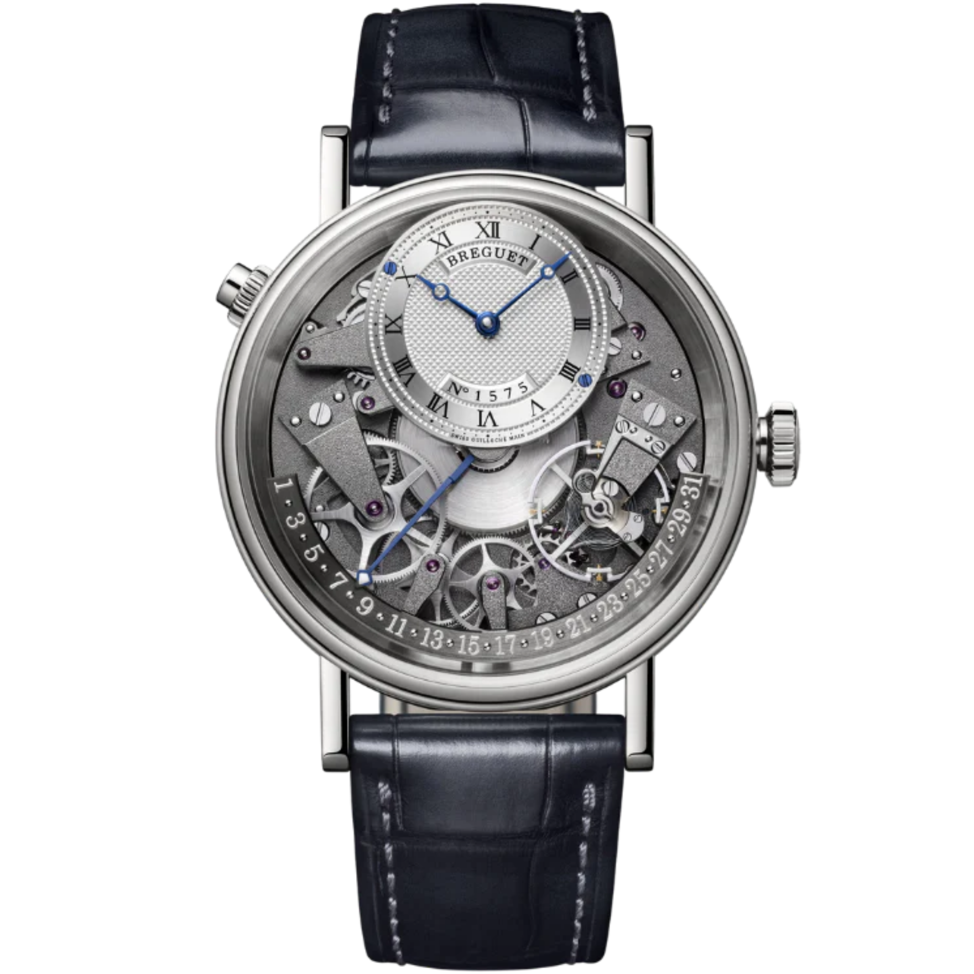 TRADITION QUANTIEME RETROGRADE 7597 40 MM WHITE GOLD WITH SILVER DIAL - Breguet