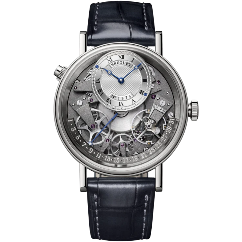 TRADITION QUANTIEME RETROGRADE 7597 40 MM WHITE GOLD WITH SILVER DIAL - Breguet