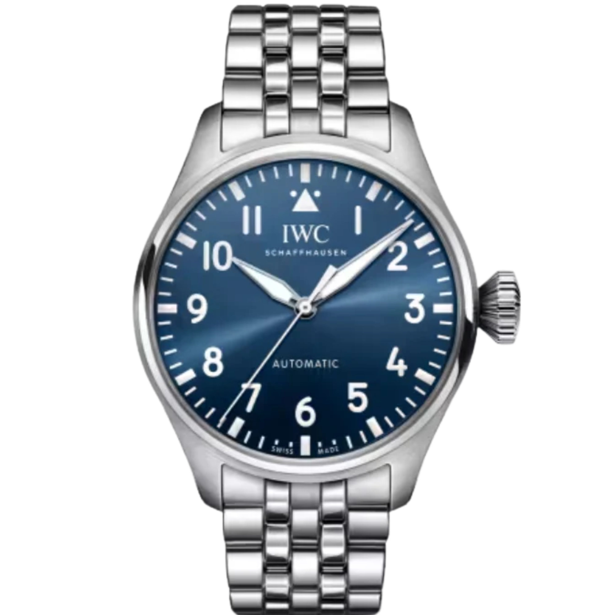 BIG PILOT’S WATCH 43 MM STAINLESS STEEL WITH BLUE DIAL - IWC