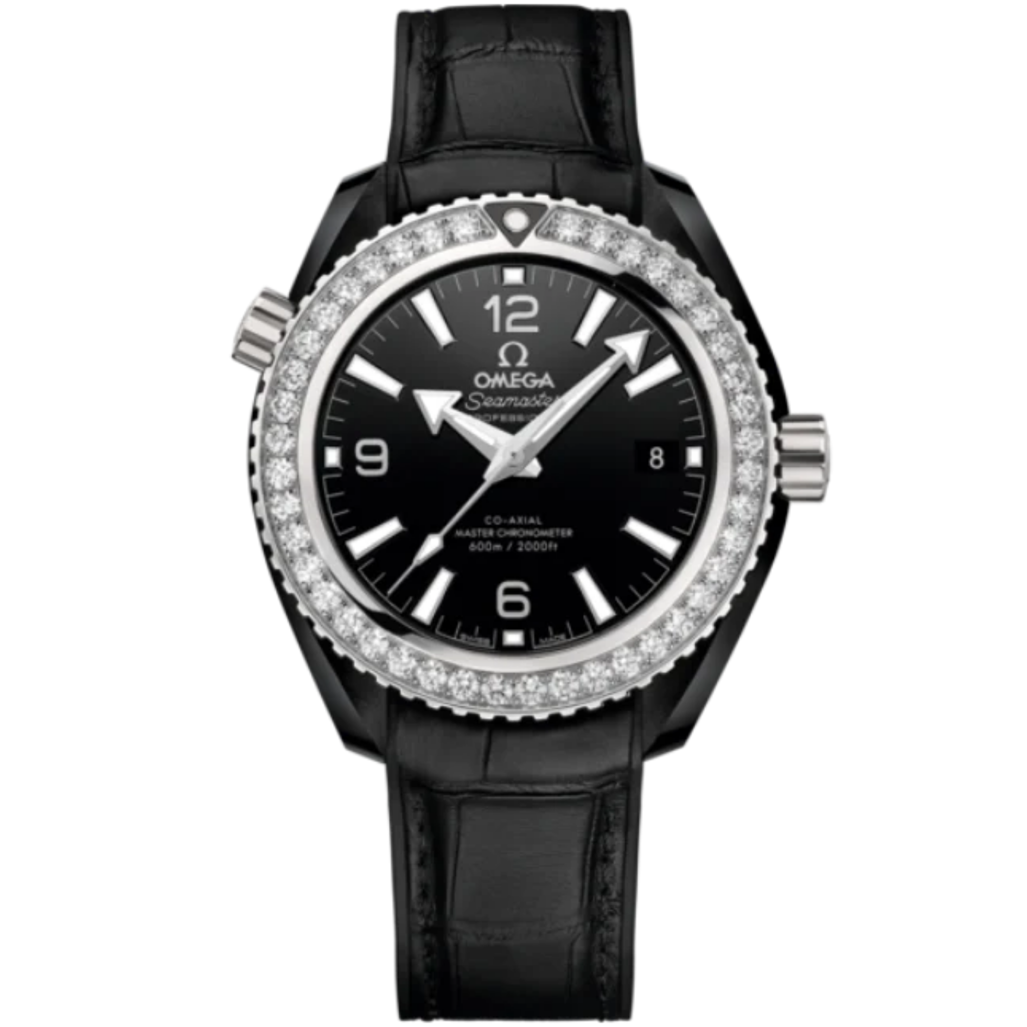 SEAMASTER PLANET OCEAN 600M 39 MM BLACK CERAMIC WITH BLACK DIAL - Omega