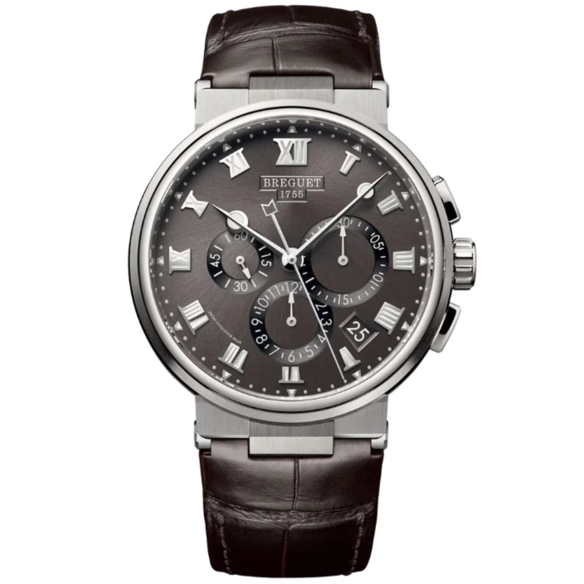 MARINE CHRONOGRAPHE 5527 42 TITANIUM WITH SLATE GREY DIAL - Breguet