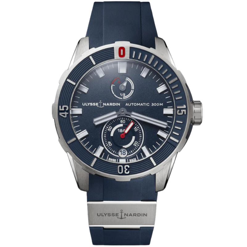 DIVER 44 MM TITANIUM WITH BLUE DIAL - Ulysse Nardin