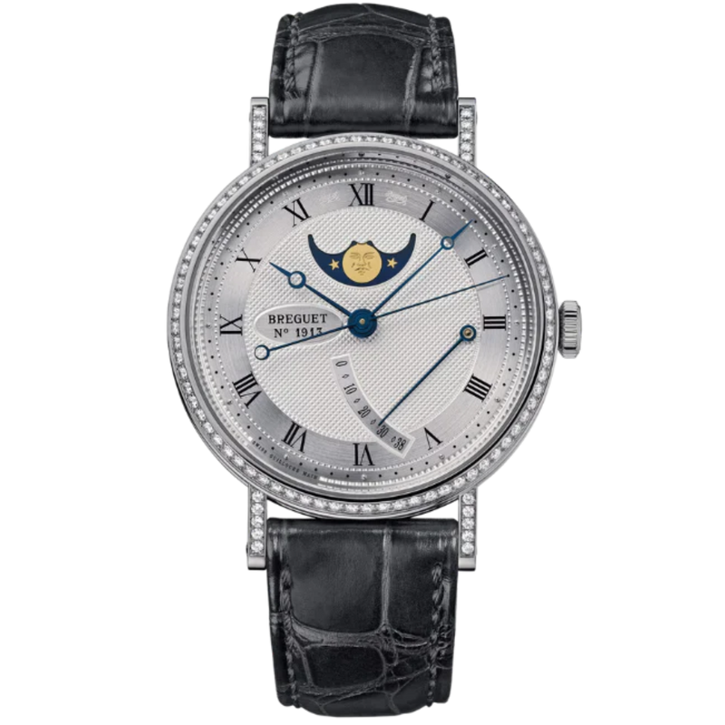 CLASSIQUE 8788 36 MM 18K WHITE GOLD WITH SILVER DIAL - Breguet