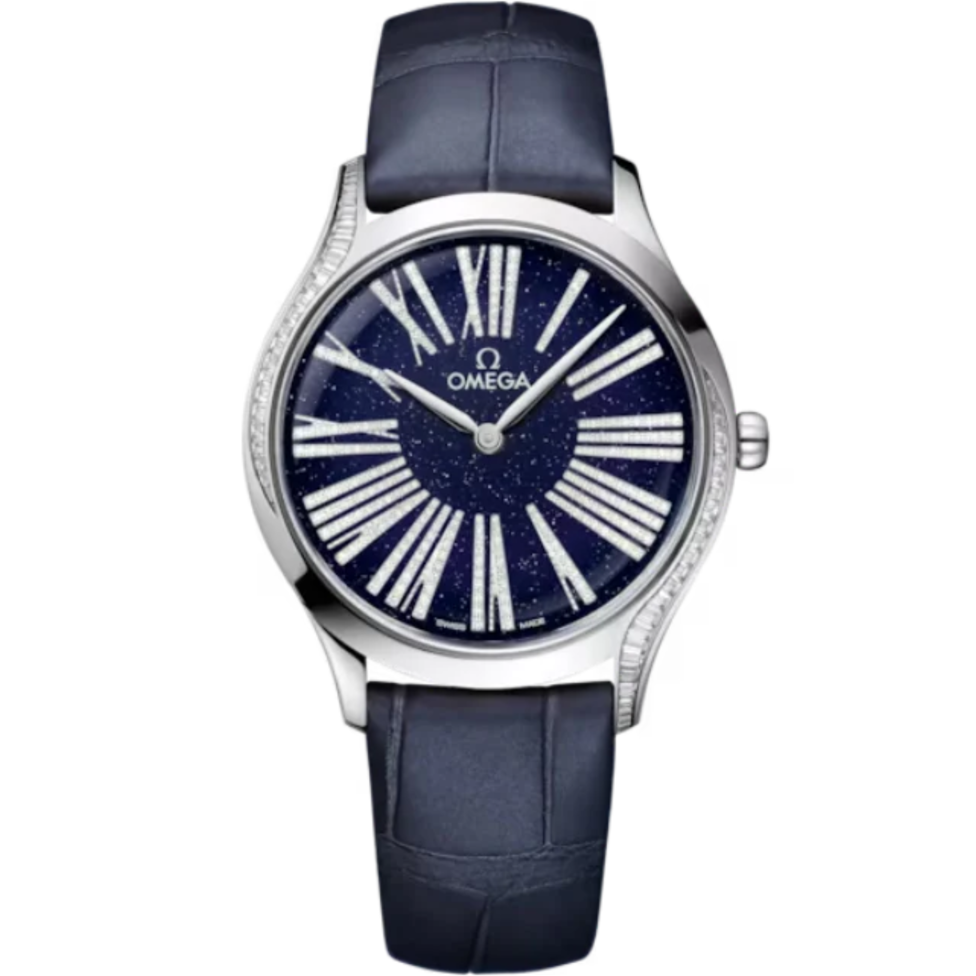 DE VILLE TRÉSOR 36 MM CANOPUS GOLD™ WITH BLUE DIAL - Omega