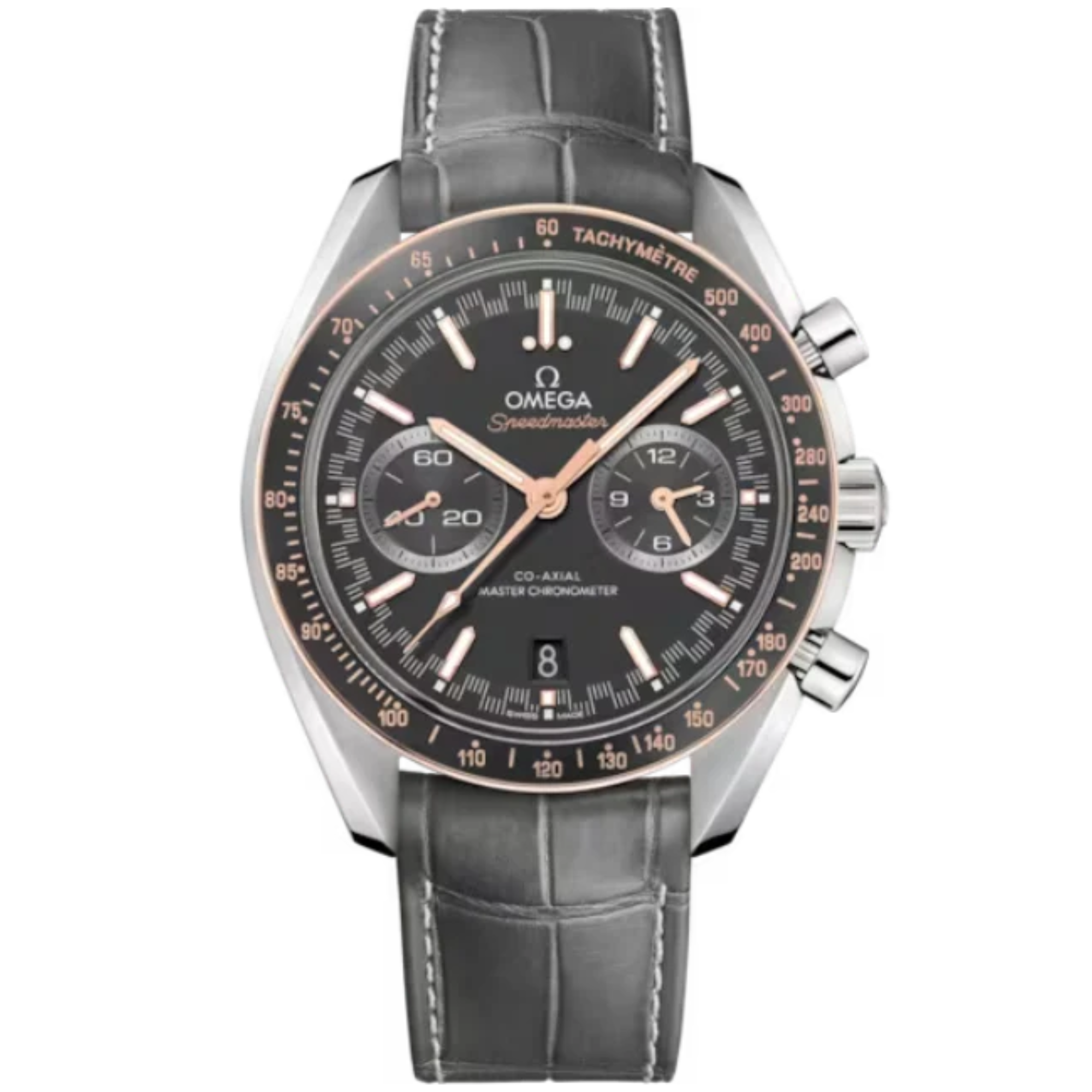SPEEDMASTER RACING 44 MM STAINLESS STEEL WITH GREY DIAL - Omega