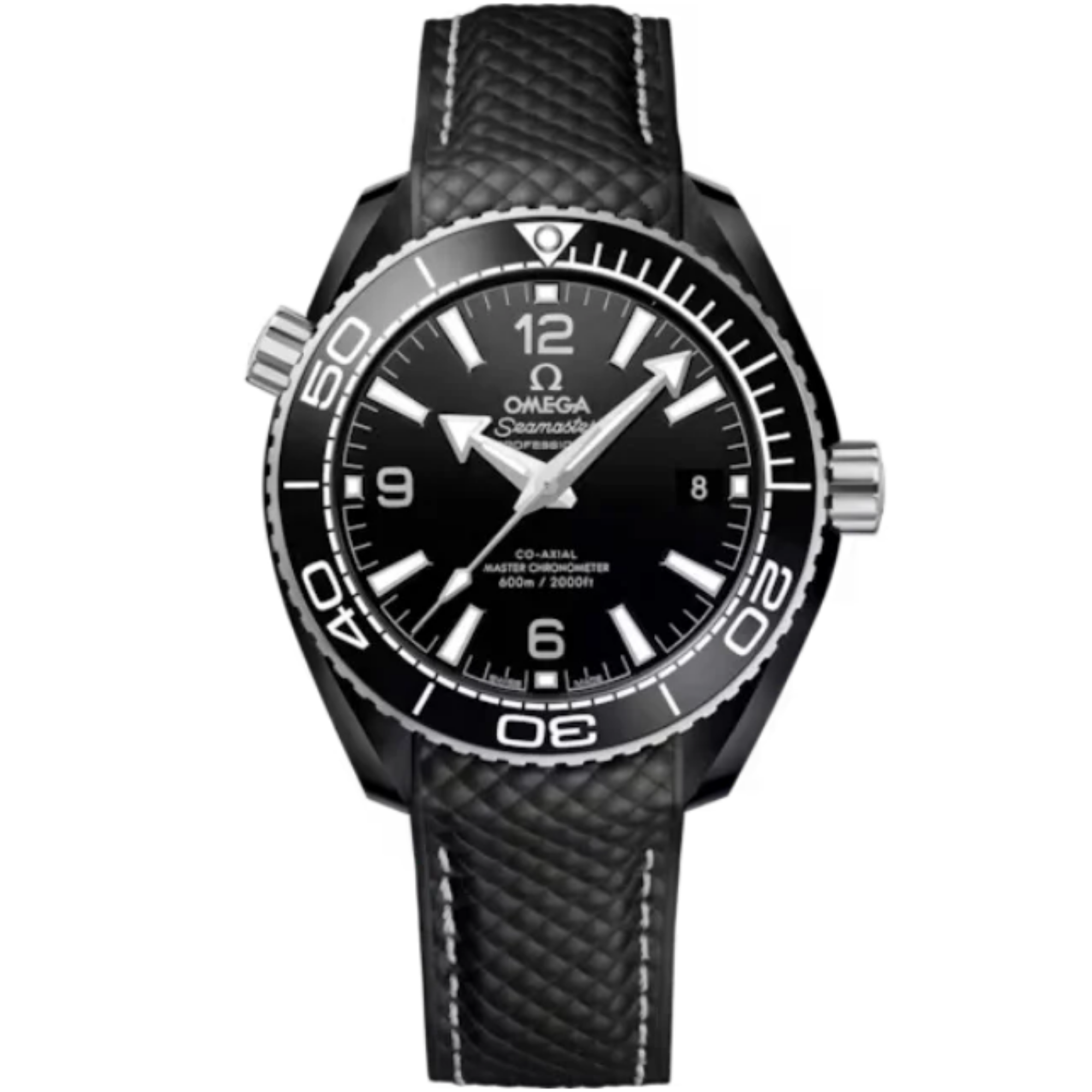 SEAMASTER PLANET OCEAN 600M 39 MM BLACK CERAMIC WITH BLACK DIAL - Omega