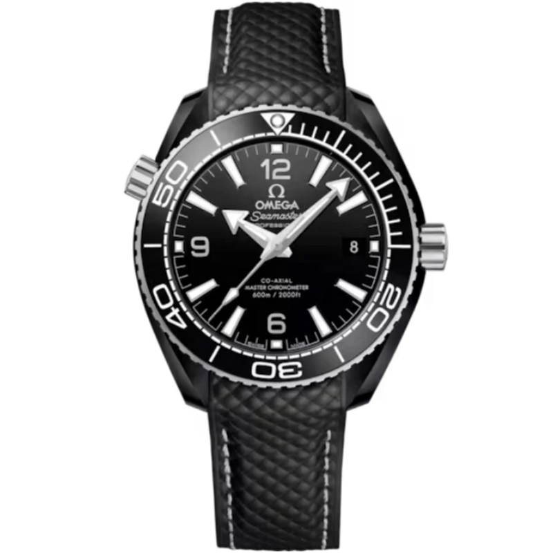 SEAMASTER PLANET OCEAN 600M 39 MM BLACK CERAMIC WITH BLACK DIAL - Omega