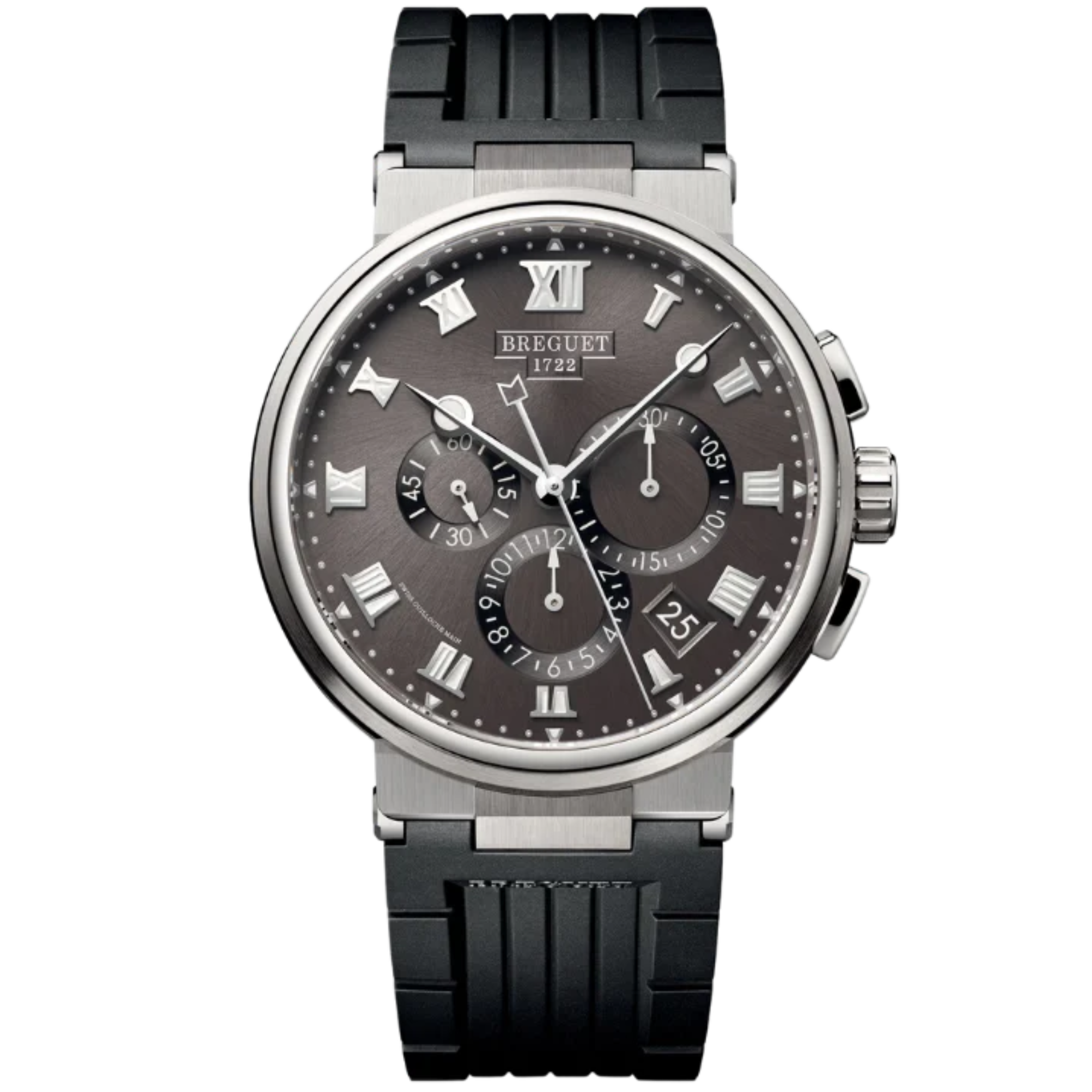 MARINE CHRONOGRAPHE 5527 42 TITANIUM WITH SLATE GREY DIAL - Breguet