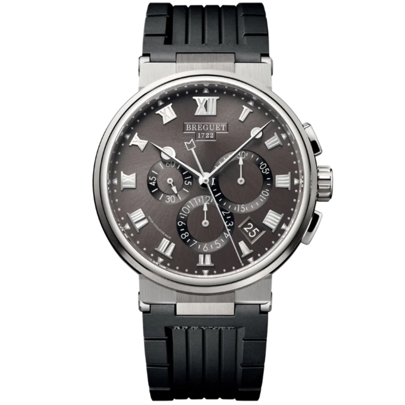 MARINE CHRONOGRAPHE 5527 42 TITANIUM WITH SLATE GREY DIAL - Breguet