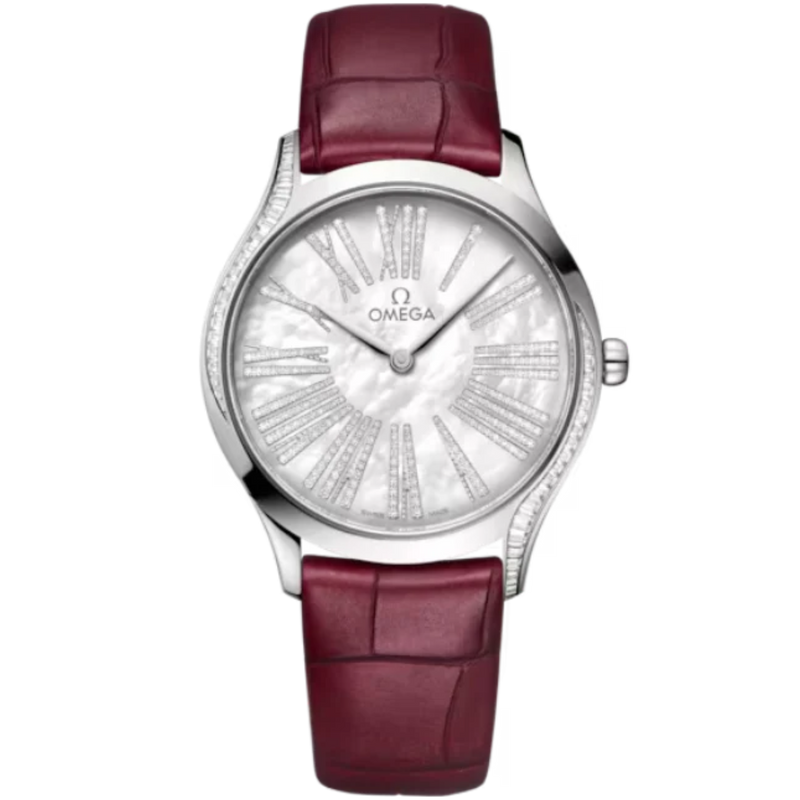 DE VILLE TRÉSOR 36 MM CANOPUS GOLD™ WITH MOTHER OF PEARL DIAL - Omega