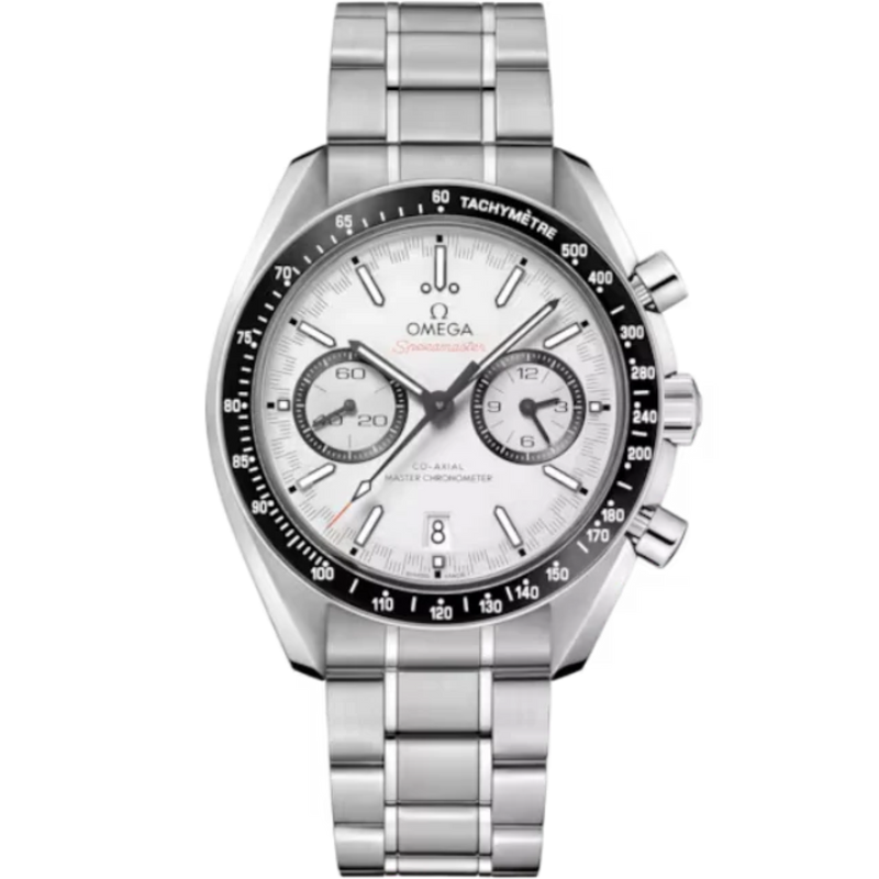 SPEEDMASTER RACING 44 MM STAINLESS STEEL WITH WHITE DIAL - Omega