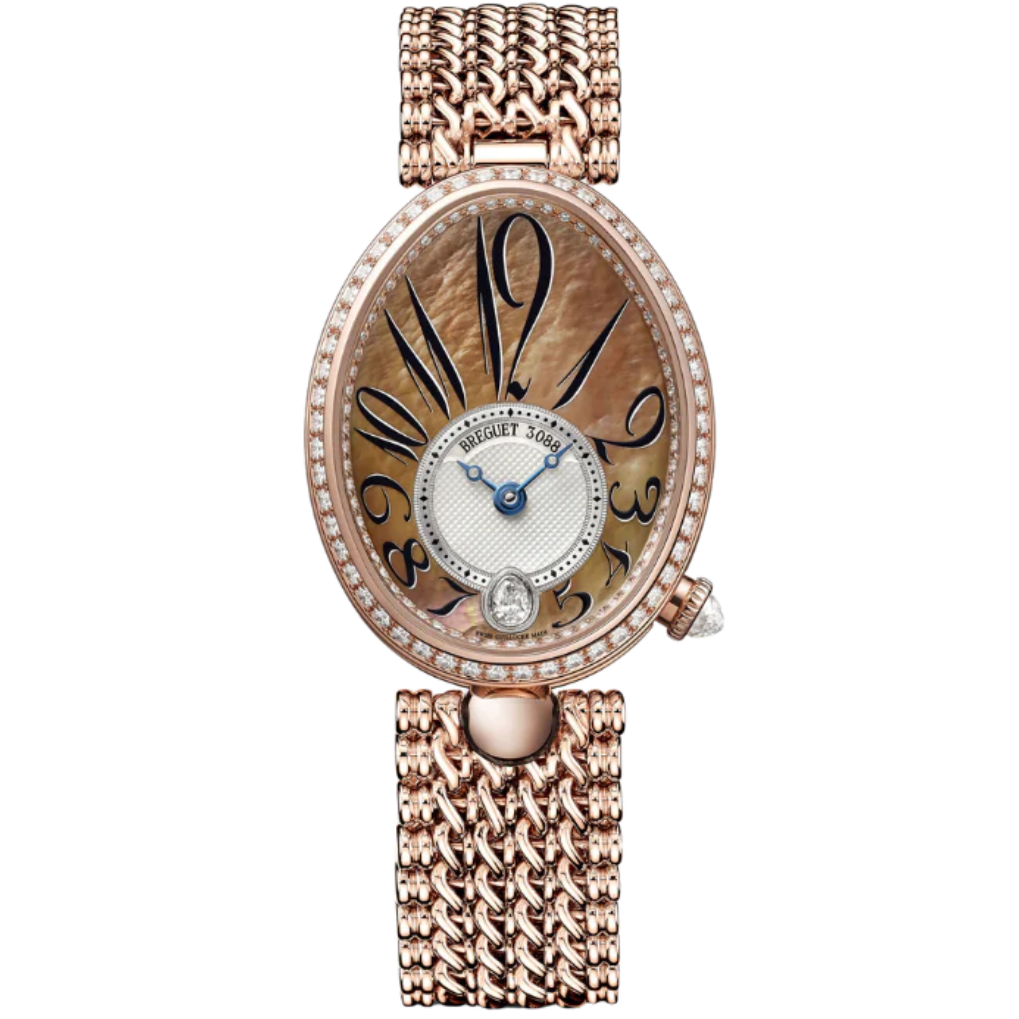 REINE DE NAPLES 8918 36 MM ROSE GOLD WITH PINK MOTHER OF PEARL DIAL - Breguet