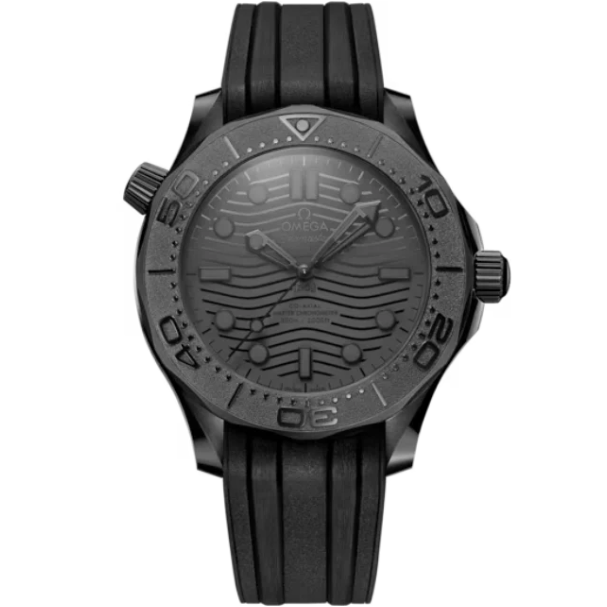 SEAMASTER DIVER 300M BLACK BLACK 43 MM BLACK CERAMIC WITH BLACK DIAL - Omega