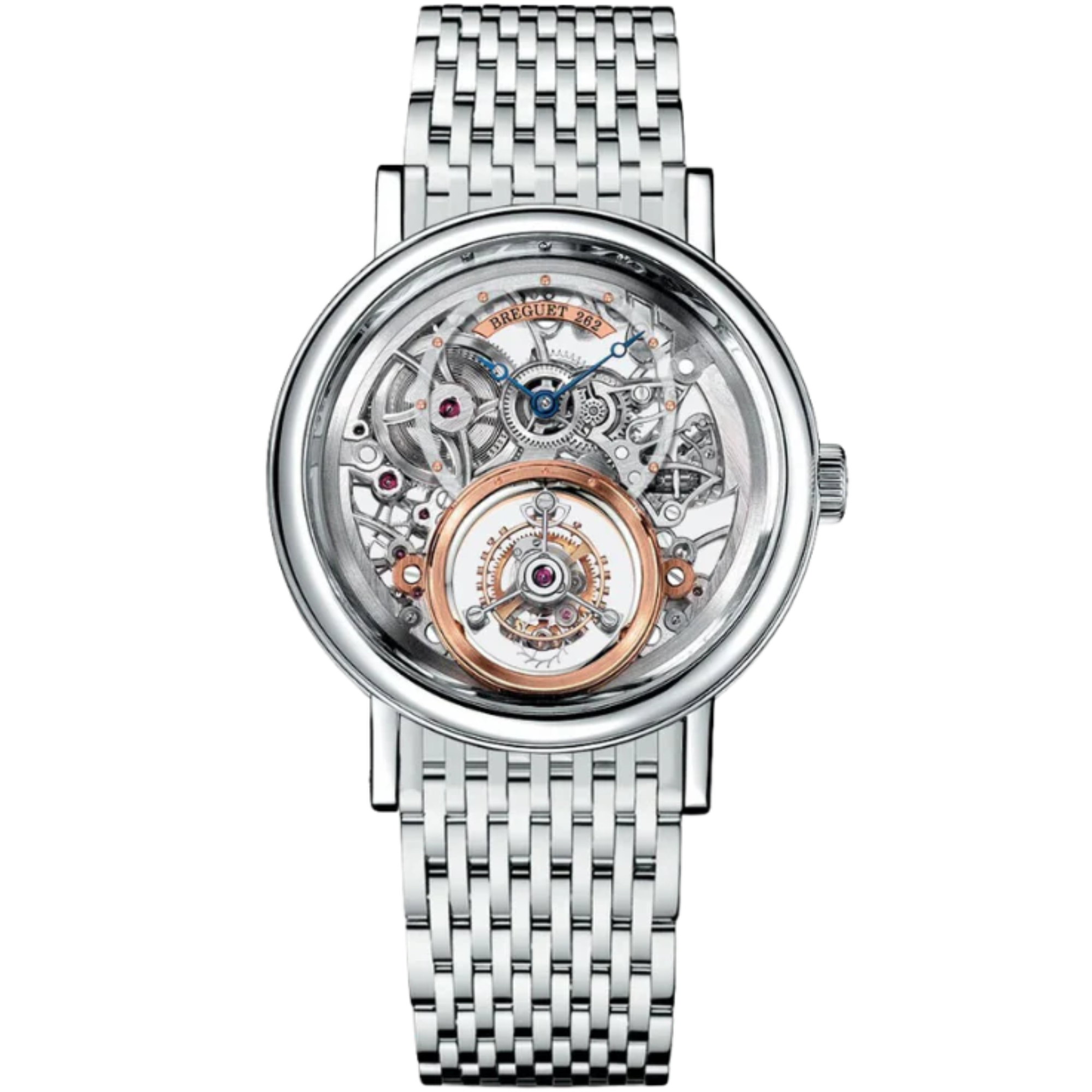 TOURBILLON MESSIDOR 5335 40 MM PLATINUM WITH OPEN WORKED DIAL - Breguet