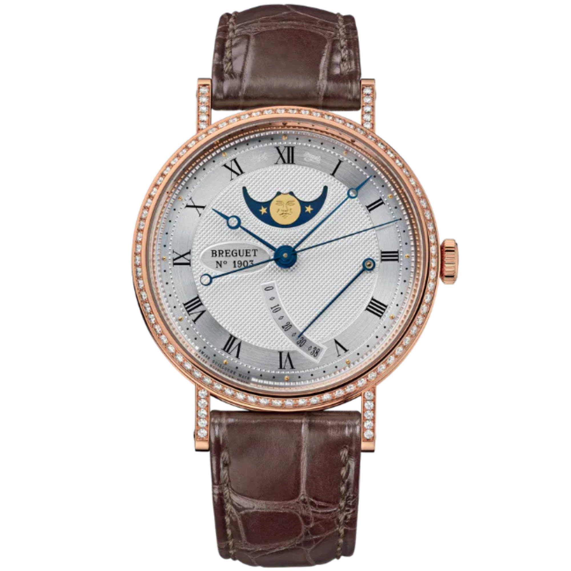 CLASSIQUE 8788 36 MM 18K ROSE GOLD WITH SILVER DIAL - Breguet
