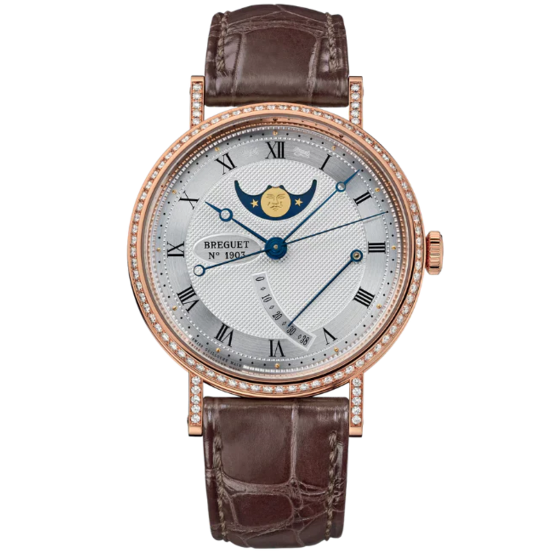 CLASSIQUE 8788 36 MM 18K ROSE GOLD WITH SILVER DIAL - Breguet