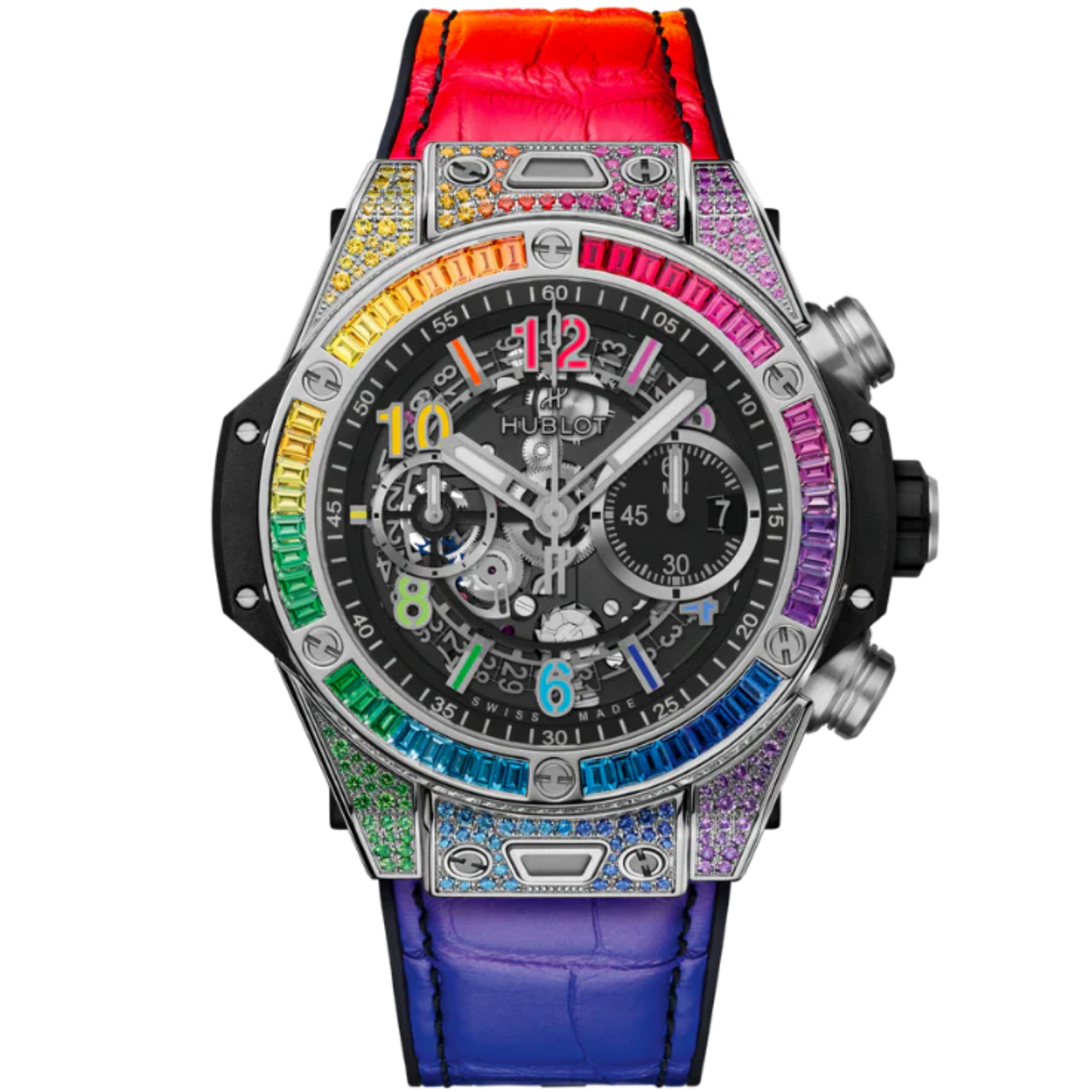Big Bang 44mm UNICO TITANIUM RAINBOW - Hublot