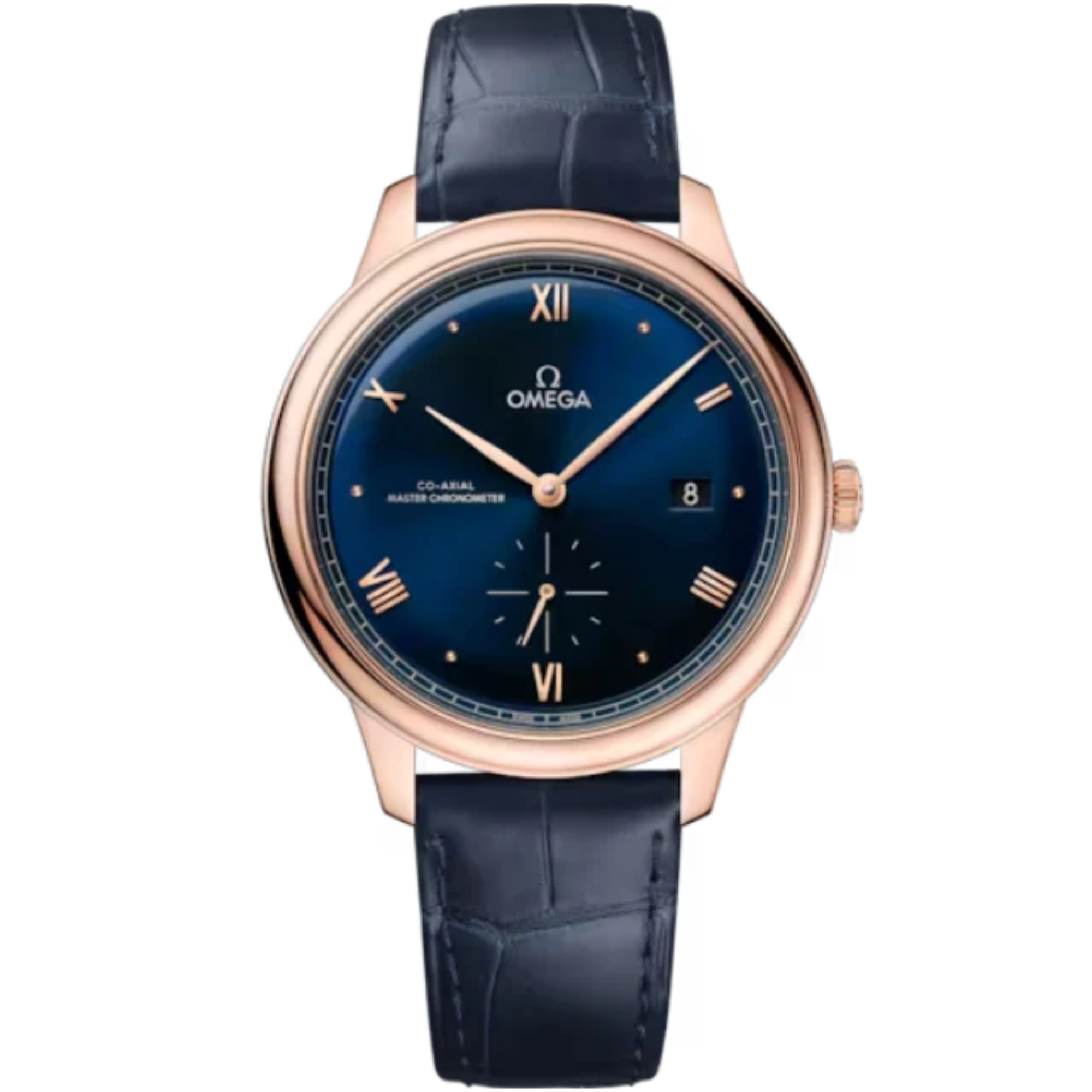 DE VILLE PRESTIGE 41 MM SEDNA™ GOLD WITH BLUE DIAL - Omega